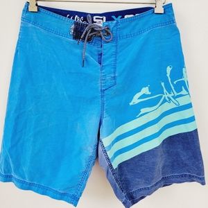 Salt Life SLX-QD Vapor Stretch Mens Surf Hybrid Board Shorts Swim Trunks Size 30